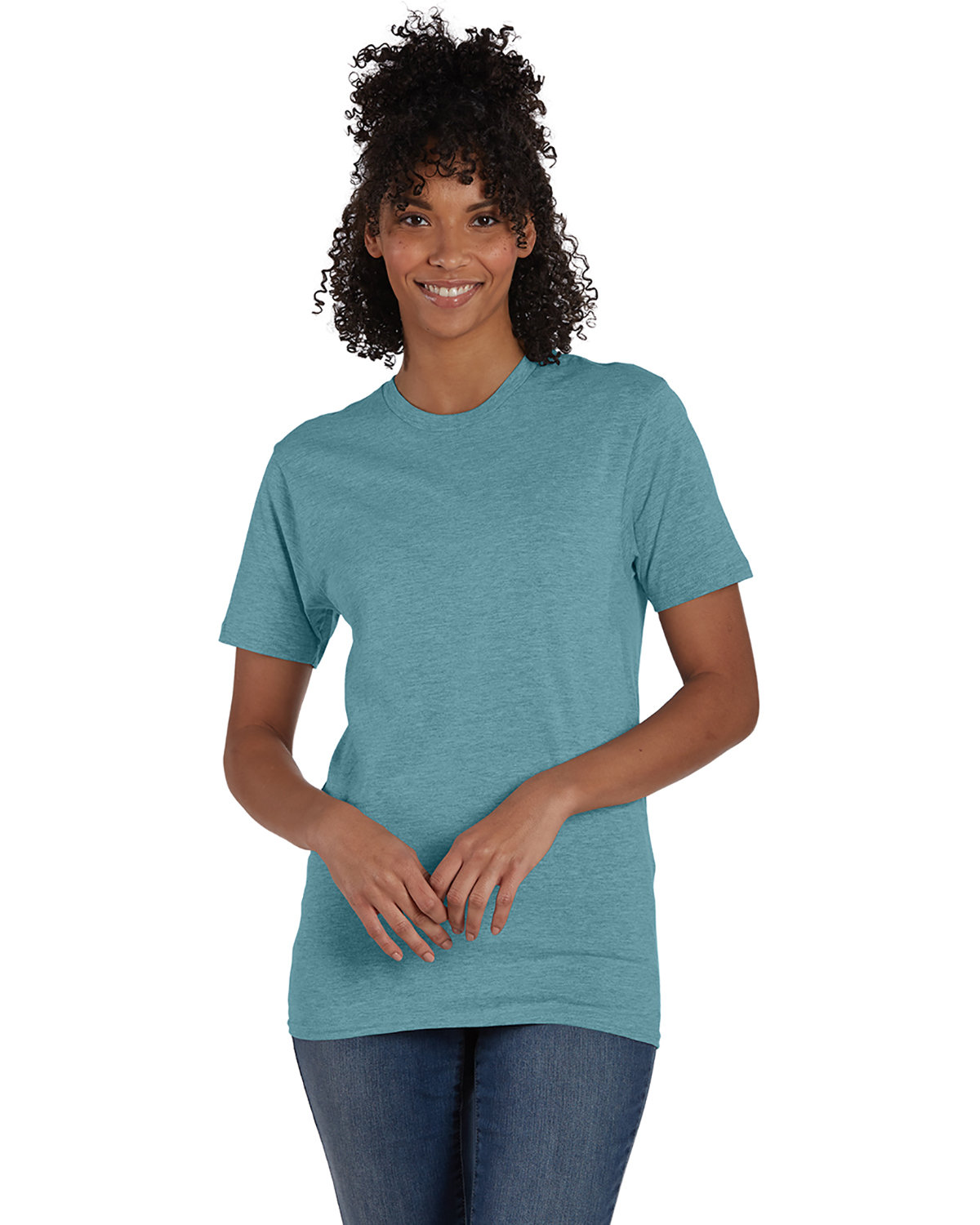 3 Pack Of Hanes 4980 Unisex Short Sleeve Lightweight Perfect-T Stylish T-Shirt - Picture 30 of 53