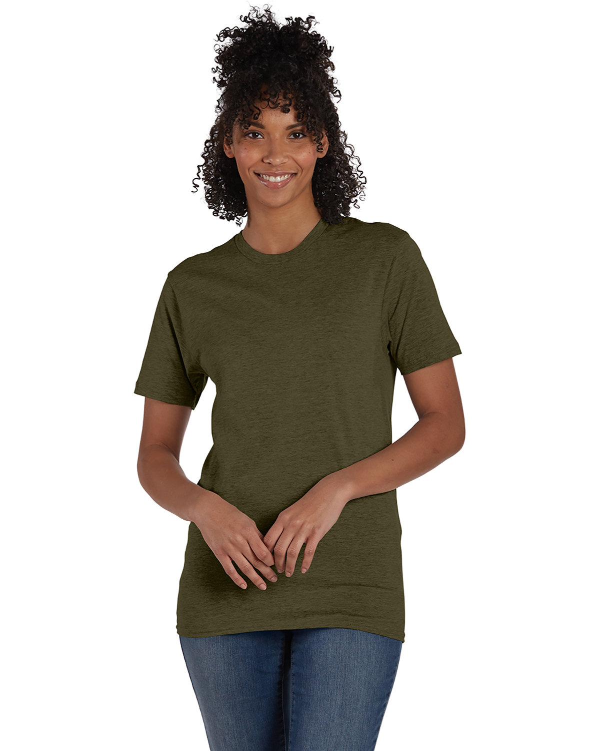 3 Pack Of Hanes 4980 Unisex Short Sleeve Lightweight Perfect-T Stylish T-Shirt - Picture 35 of 53