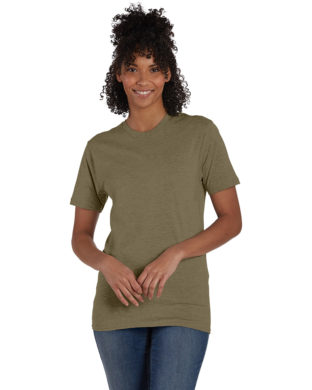 3 Pack Of Hanes 4980 Unisex Short Sleeve Lightweight Perfect-T Stylish T-Shirt - Picture 40 of 53