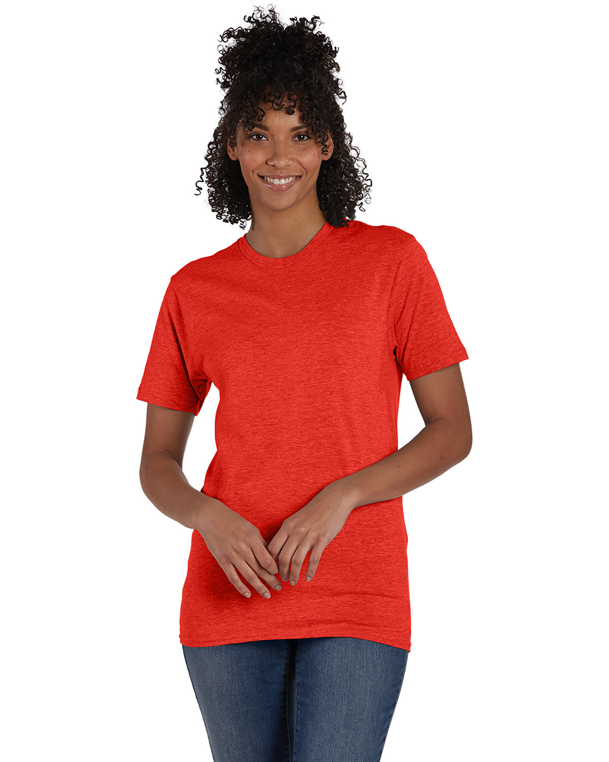 3 Pack Of Hanes 4980 Unisex Short Sleeve Lightweight Perfect-T Stylish T-Shirt - Picture 42 of 53