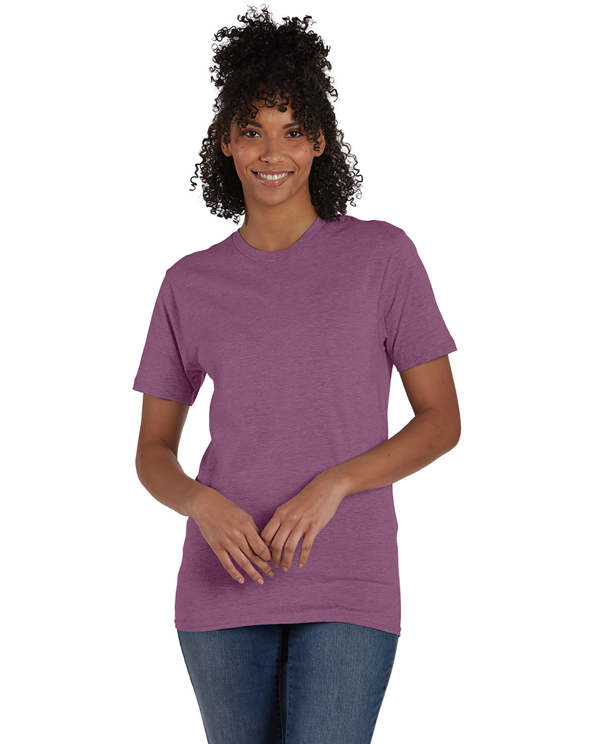 3 Pack Of Hanes 4980 Unisex Short Sleeve Lightweight Perfect-T Stylish T-Shirt - Picture 45 of 53