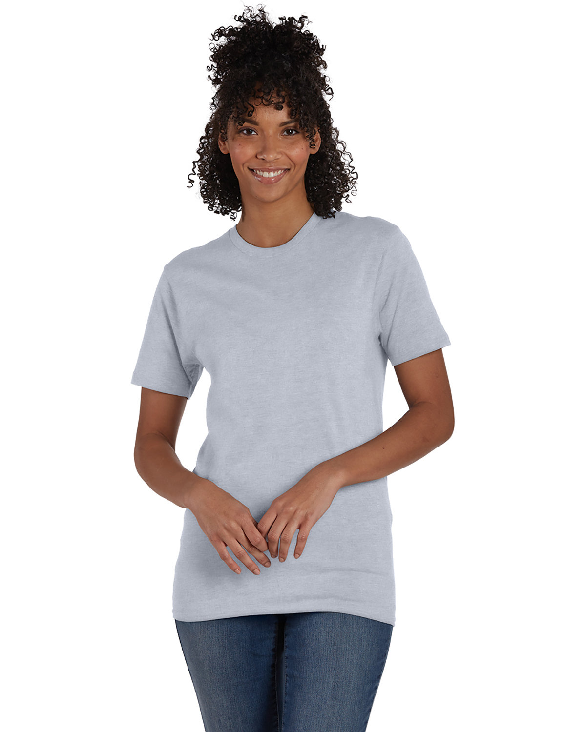 3 Pack Of Hanes 4980 Unisex Short Sleeve Lightweight Perfect-T Stylish T-Shirt - Picture 48 of 53