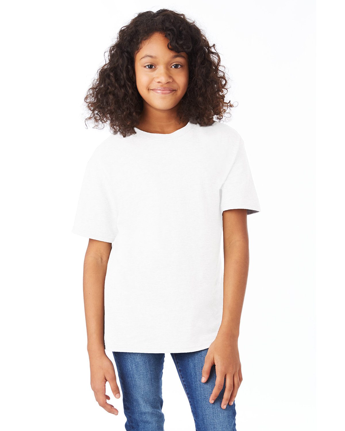 3 Pack Of Hanes 498Y Youth Tee Short Sleeve T Shirt Perfect-T Stylish T-Shirt - Picture 20 of 21
