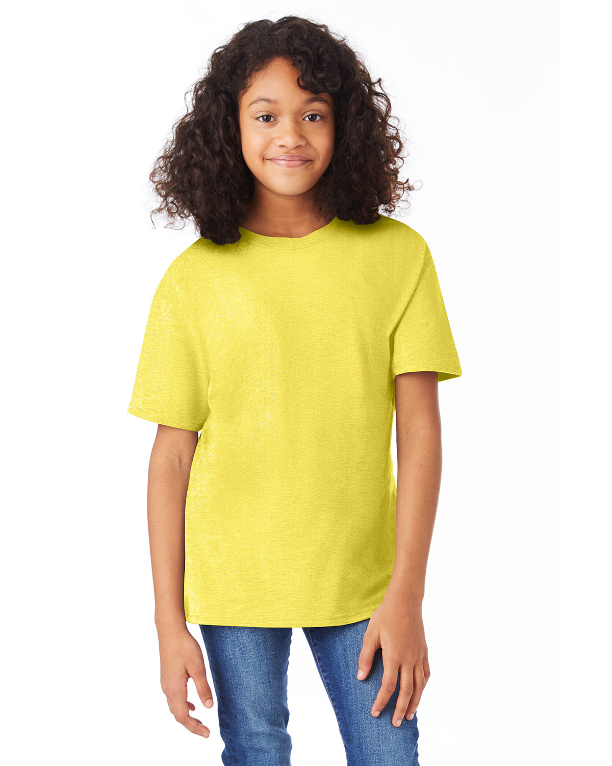 3 Pack Of Hanes 498Y Youth Tee Short Sleeve T Shirt Perfect-T Stylish T-Shirt - Picture 21 of 21