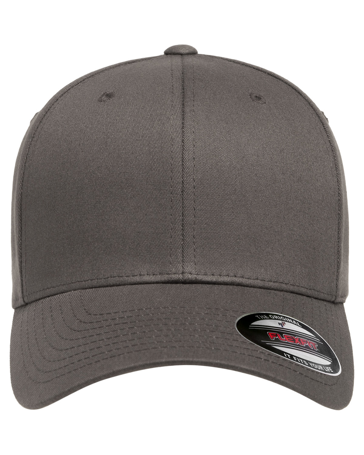 Flexfit 5001 Adult 6-Panel Mid Profile Hat Value Cotton Twill Cap