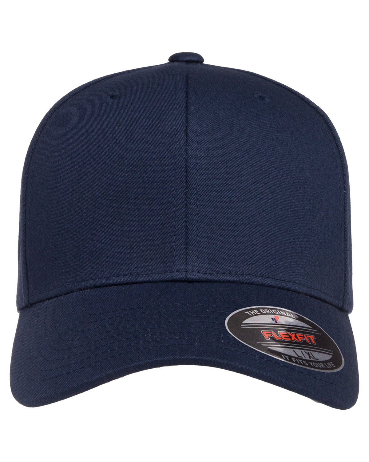 Flexfit 5001 Adult 6-Panel Mid Profile Hat Value Cotton Twill Cap