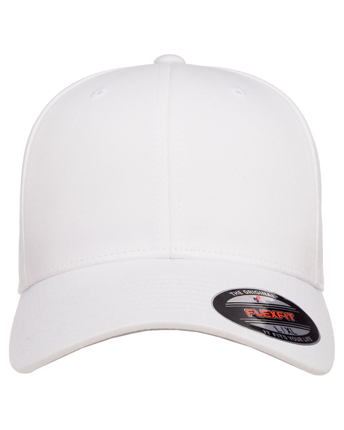 Flexfit 5001 Adult 6-Panel Mid Profile Hat Value Cotton Twill Cap