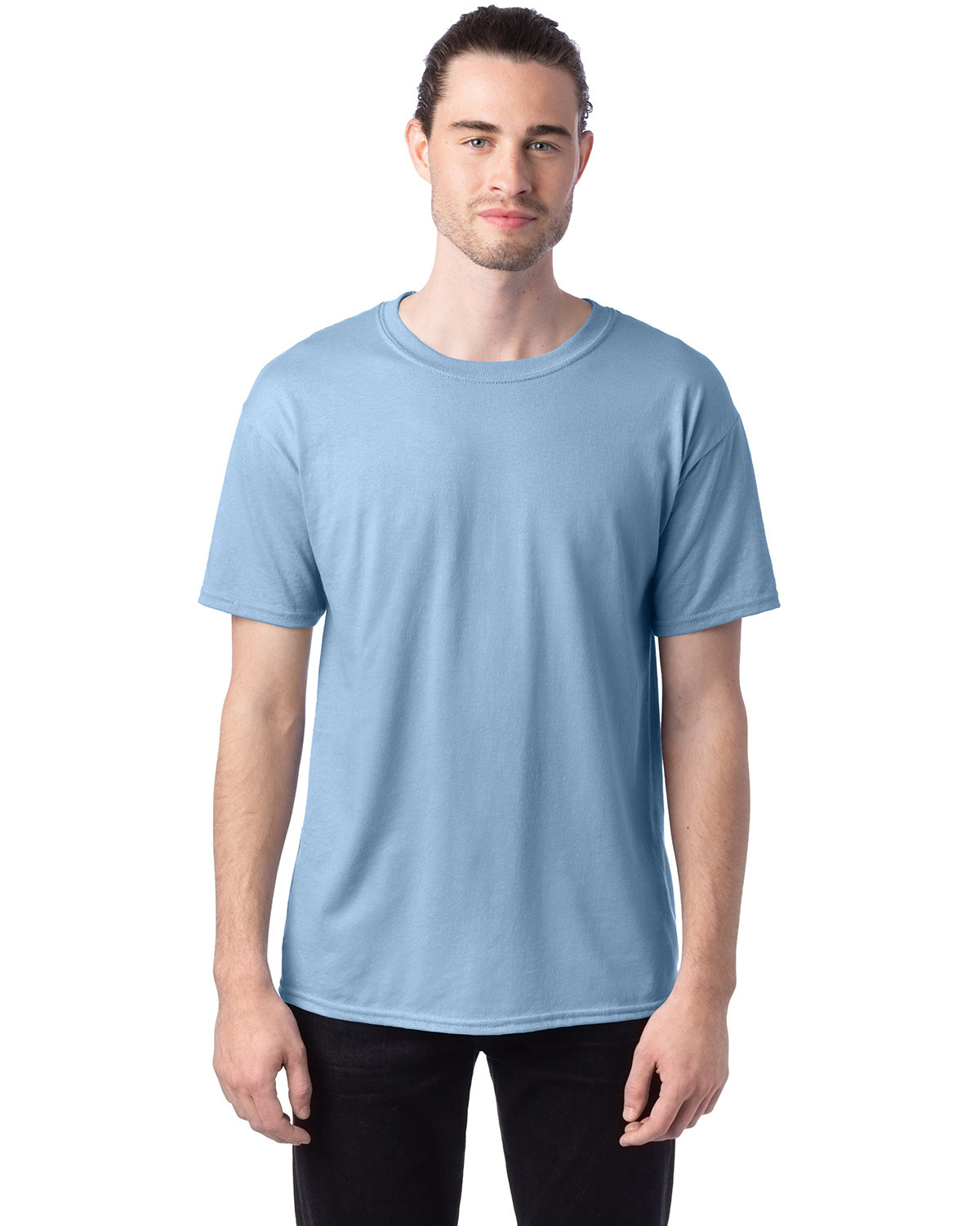 10 Pack Of Hanes 5170 Unisex USA Grown Cotton/Poly Tee Ecosmart Stylish T-Shirt - Picture 16 of 29
