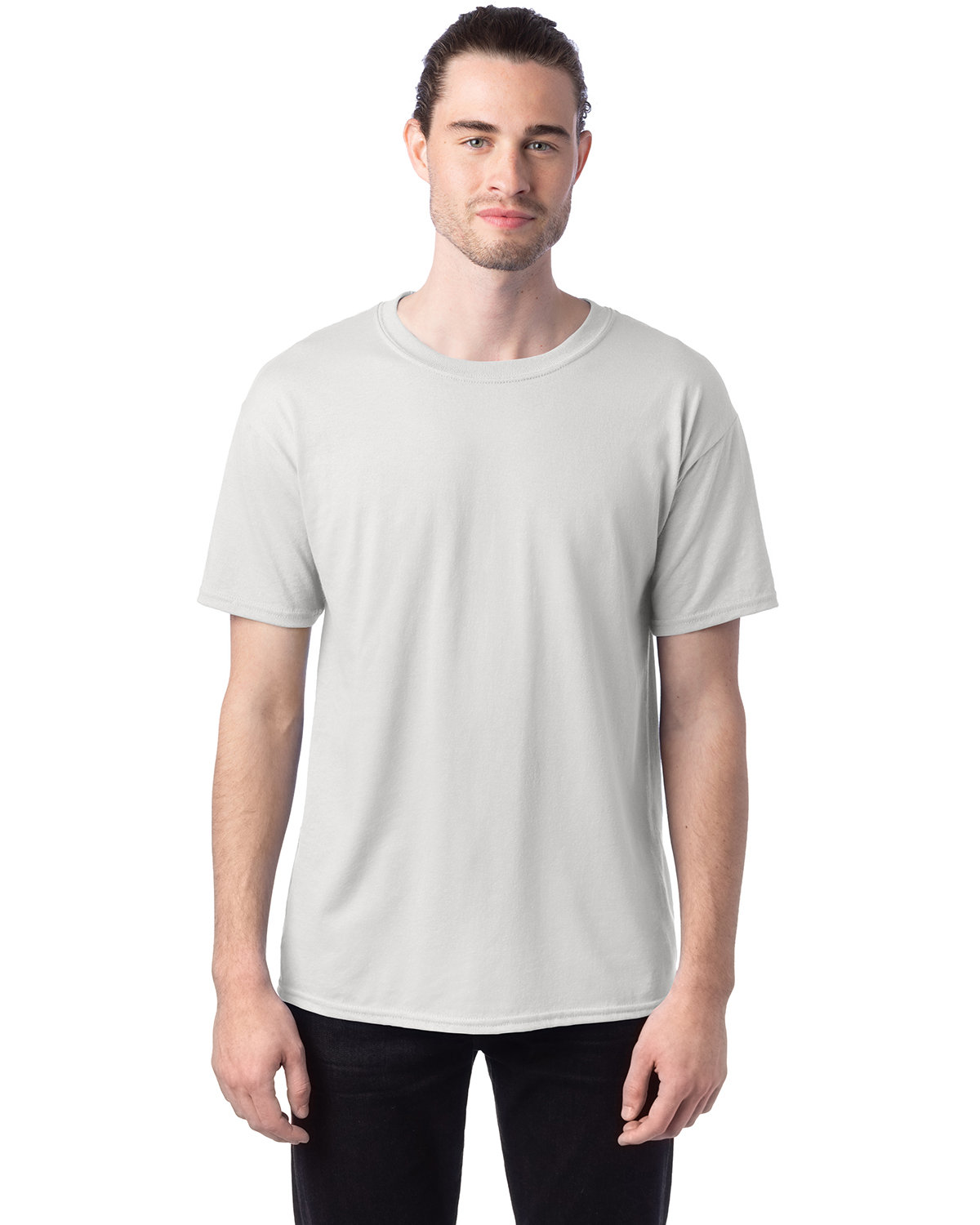 10 Pack Of Hanes 5170 Unisex USA Grown Cotton/Poly Tee Ecosmart Stylish T-Shirt - Picture 28 of 29