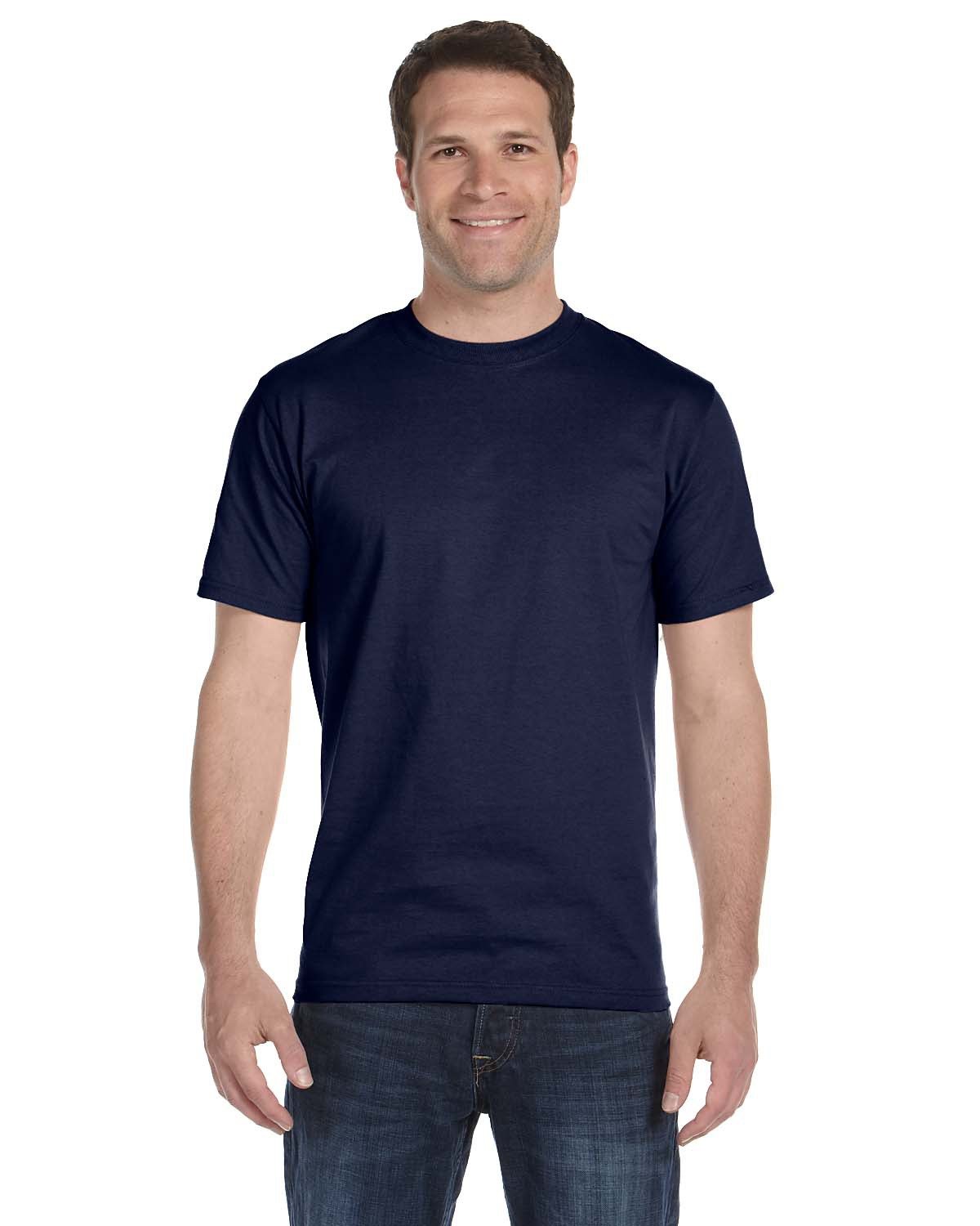 Hanes 518T Men's USA Grown Cotton/Polyester T Shirt Tall Stylish Beefy-T Shirt - Picture 8 of 10