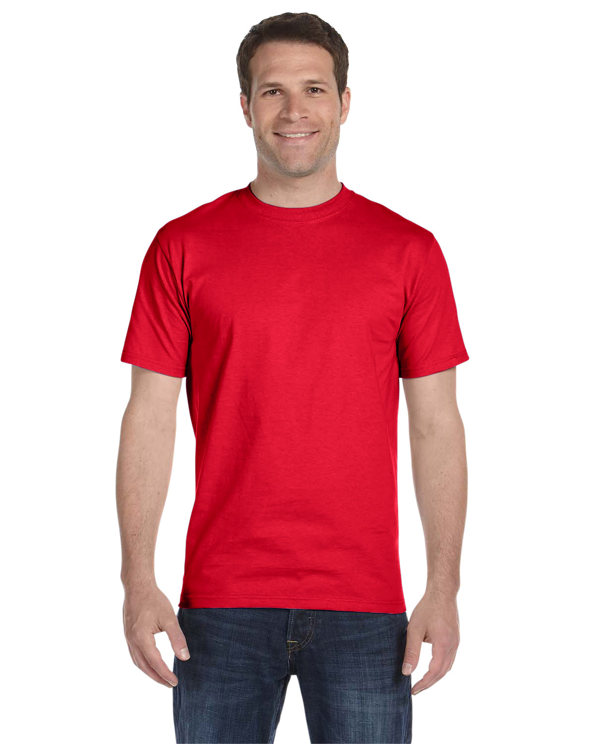 5 Pack Of Hanes 5280 Adult Essential Short Sleeve T Shirt Stylish T-Shirt - Picture 8 of 46