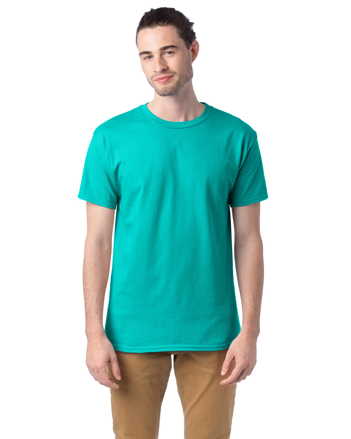 5 Pack Of Hanes 5280 Adult Essential Short Sleeve T Shirt Stylish T-Shirt - Picture 10 of 46