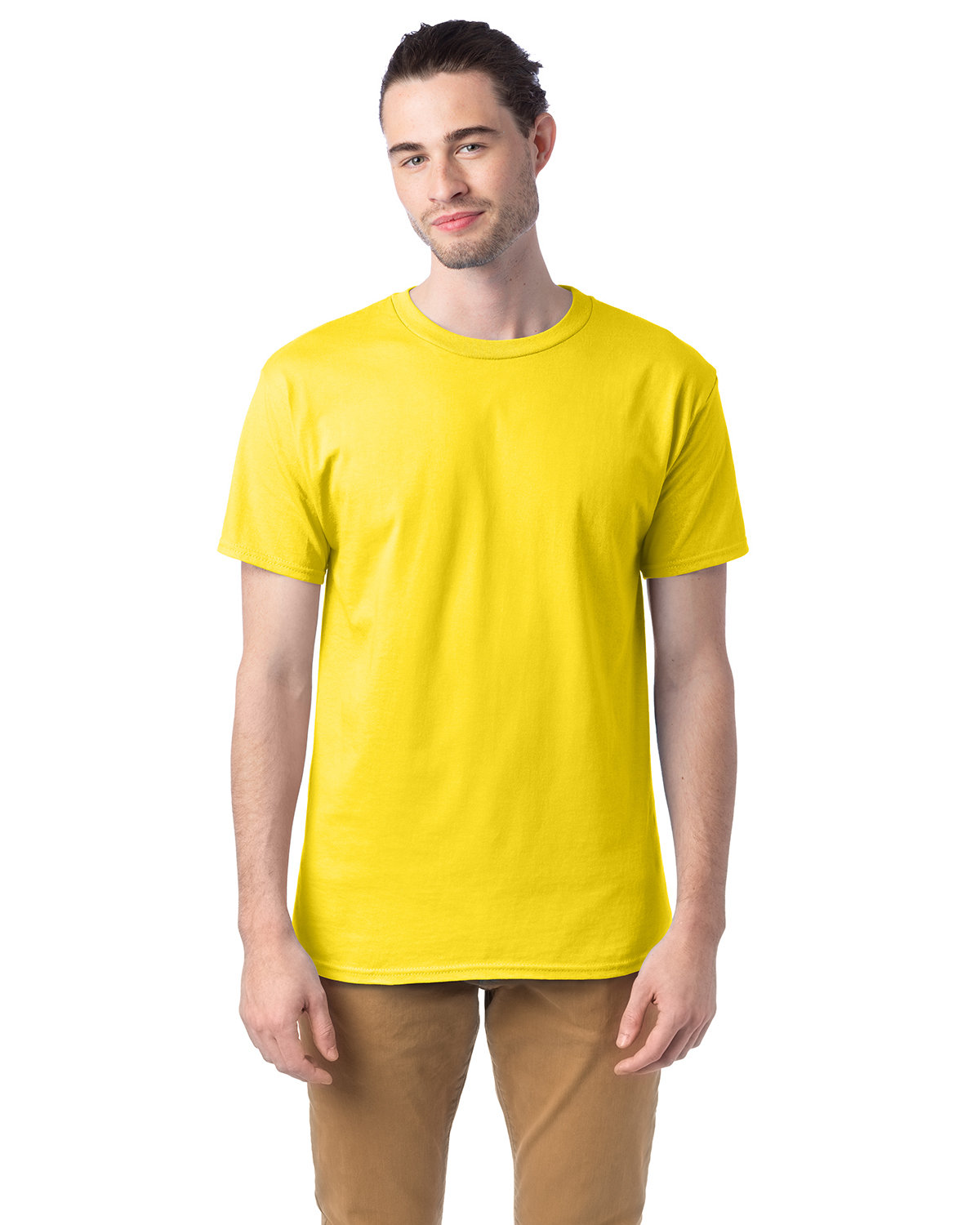 5 Pack Of Hanes 5280 Adult Essential Short Sleeve T Shirt Stylish T-Shirt - Picture 11 of 46
