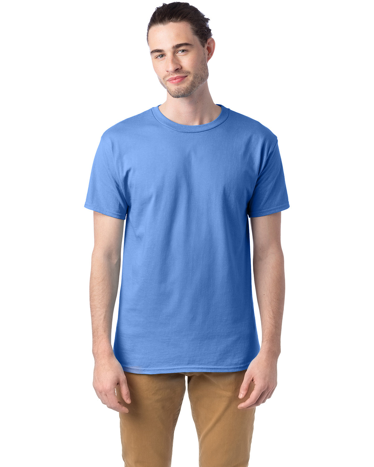 5 Pack Of Hanes 5280 Adult Essential Short Sleeve T Shirt Stylish T-Shirt - Picture 14 of 46