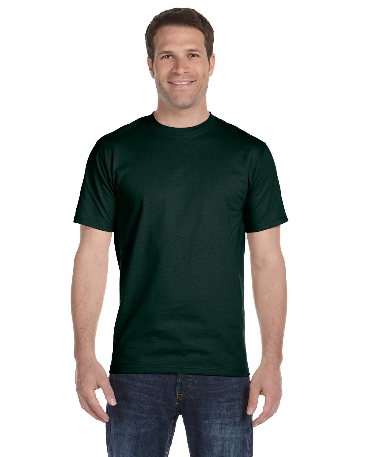 5 Pack Of Hanes 5280 Adult Essential Short Sleeve T Shirt Stylish T-Shirt - Picture 17 of 46