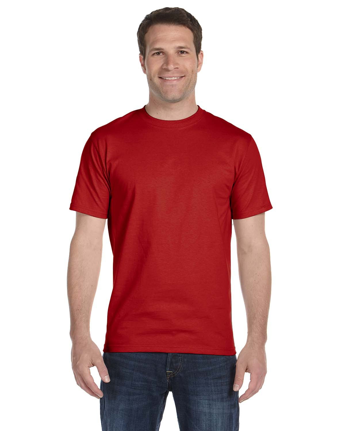5 Pack Of Hanes 5280 Adult Essential Short Sleeve T Shirt Stylish T-Shirt - Picture 18 of 46