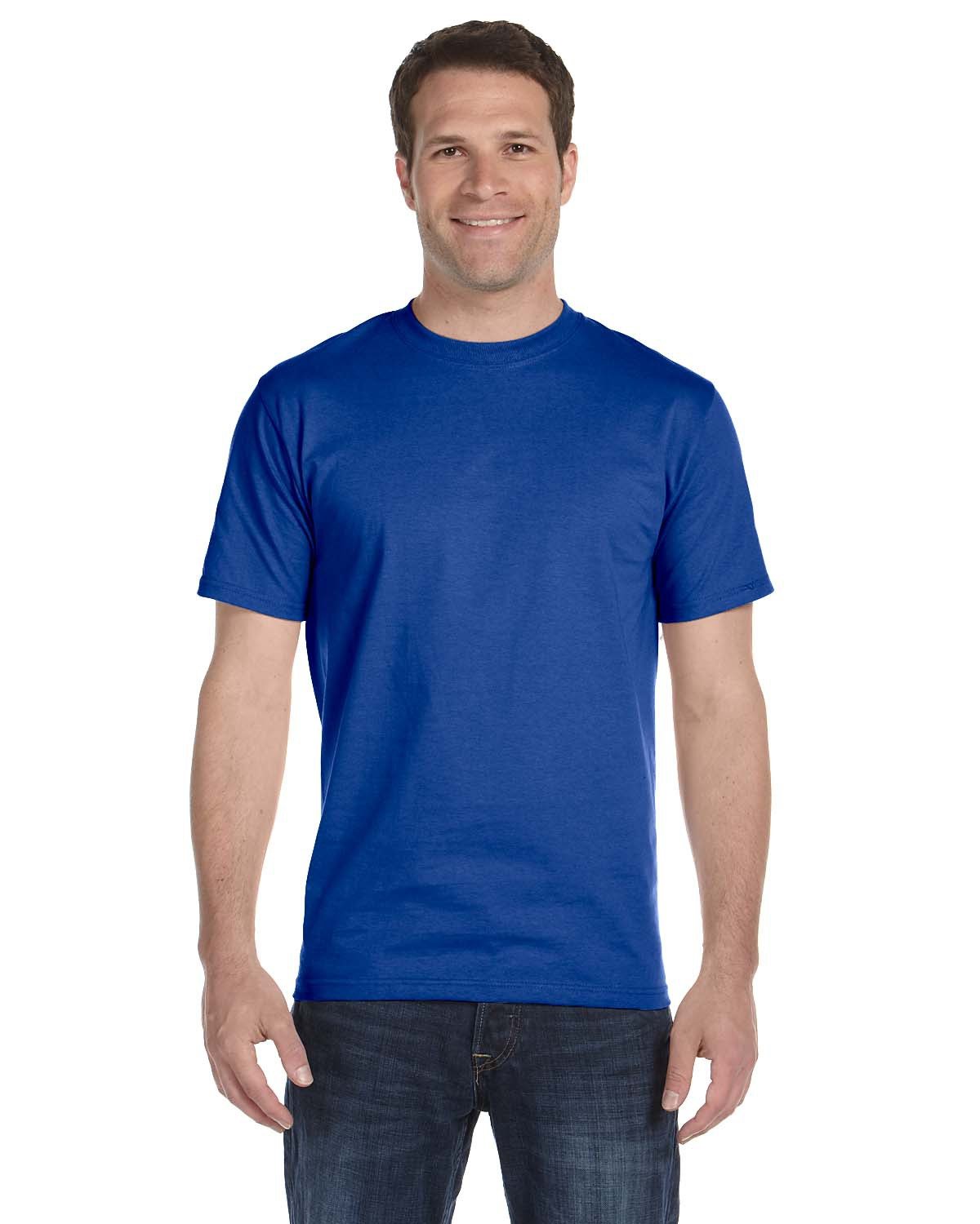 5 Pack Of Hanes 5280 Adult Essential Short Sleeve T Shirt Stylish T-Shirt - Picture 19 of 46