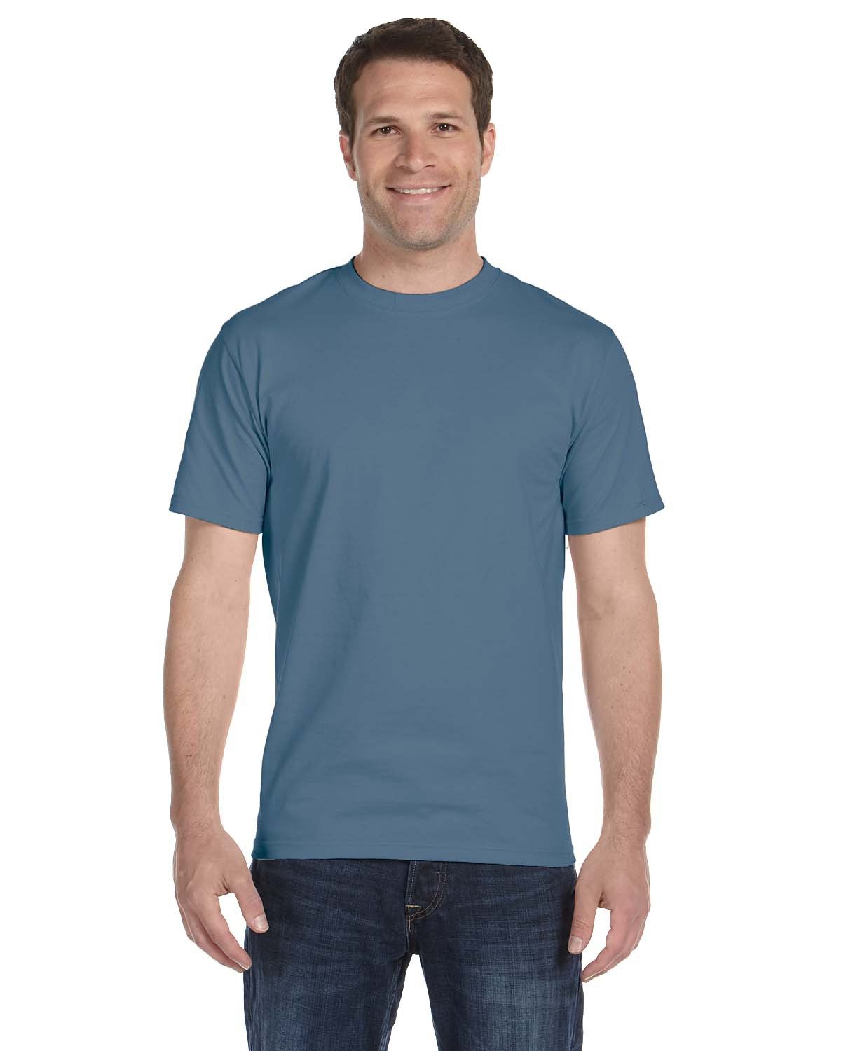 5 Pack Of Hanes 5280 Adult Essential Short Sleeve T Shirt Stylish T-Shirt - Picture 20 of 46