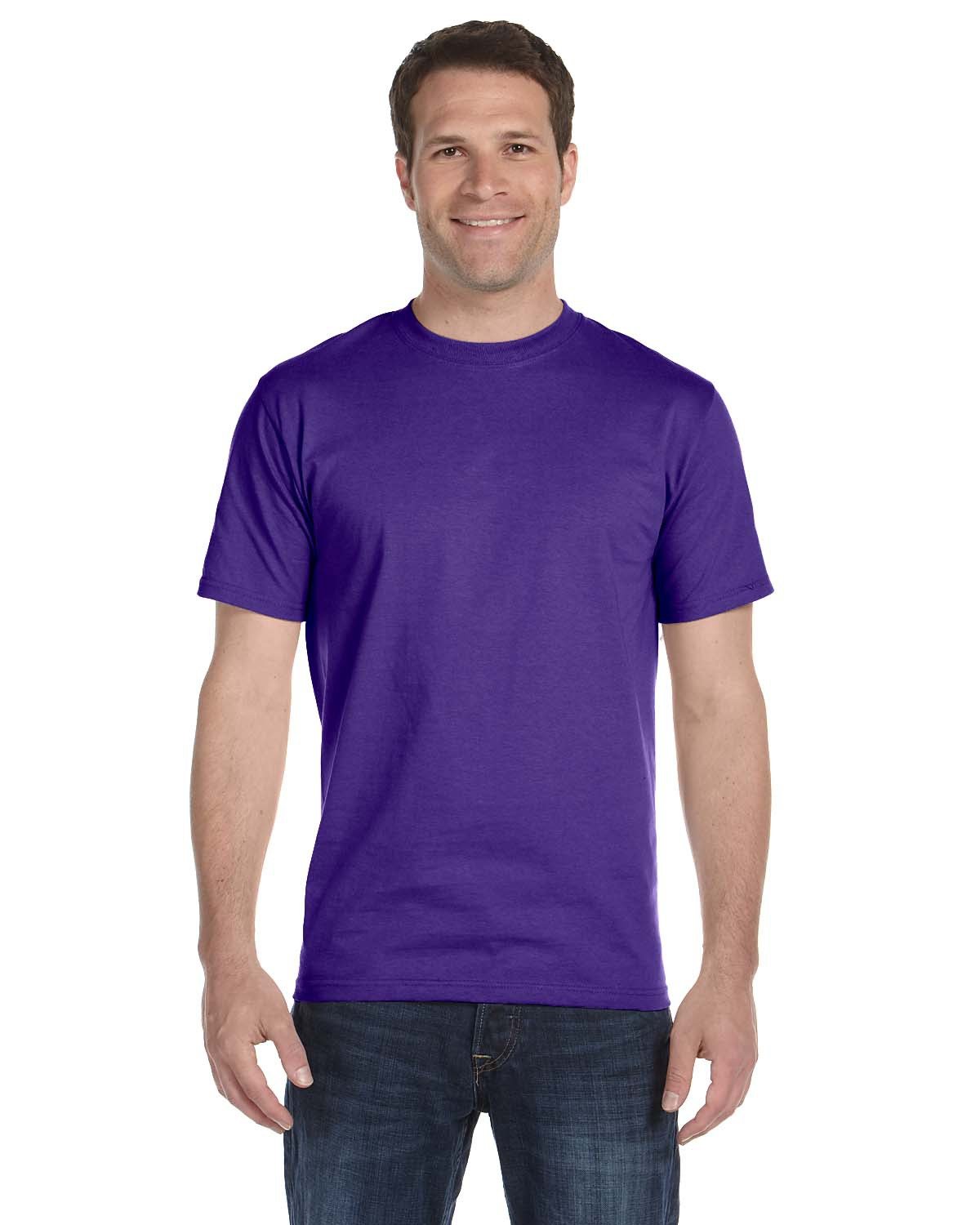 5 Pack Of Hanes 5280 Adult Essential Short Sleeve T Shirt Stylish T-Shirt - Picture 34 of 46