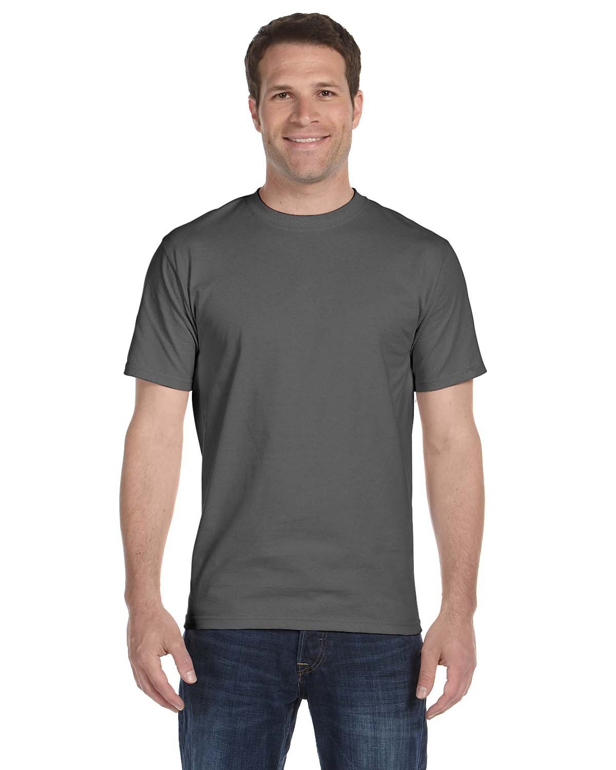 5 Pack Of Hanes 5280 Adult Essential Short Sleeve T Shirt Stylish T-Shirt - Picture 38 of 46