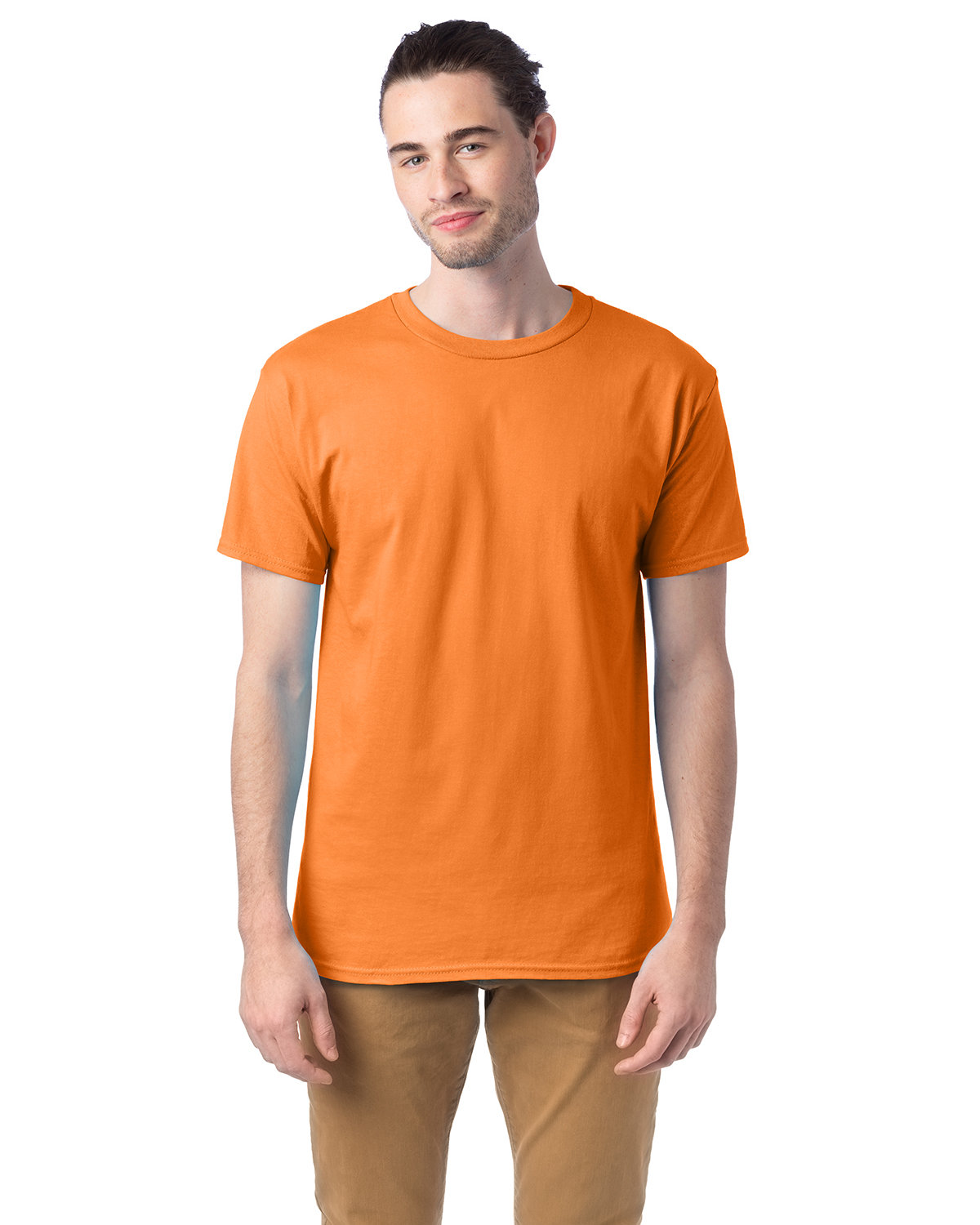 5 Pack Of Hanes 5280 Adult Essential Short Sleeve T Shirt Stylish T-Shirt - Picture 42 of 46