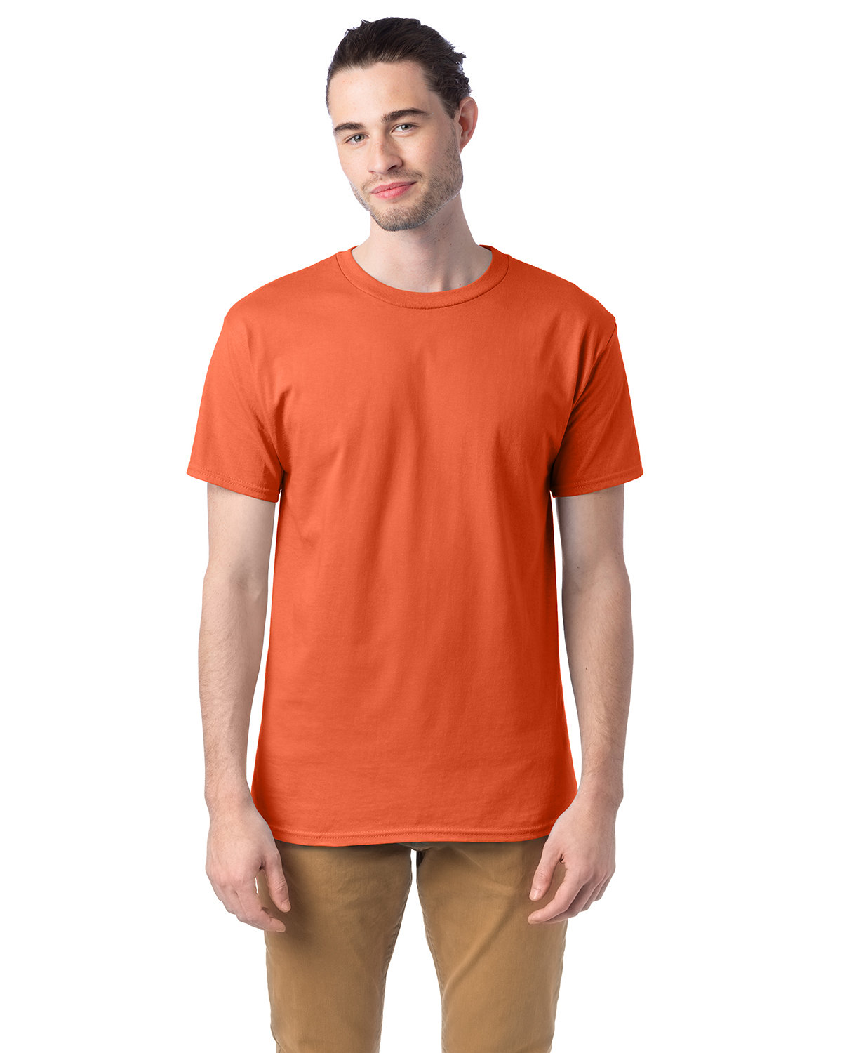 5 Pack Of Hanes 5280 Adult Essential Short Sleeve T Shirt Stylish T-Shirt - Picture 43 of 46