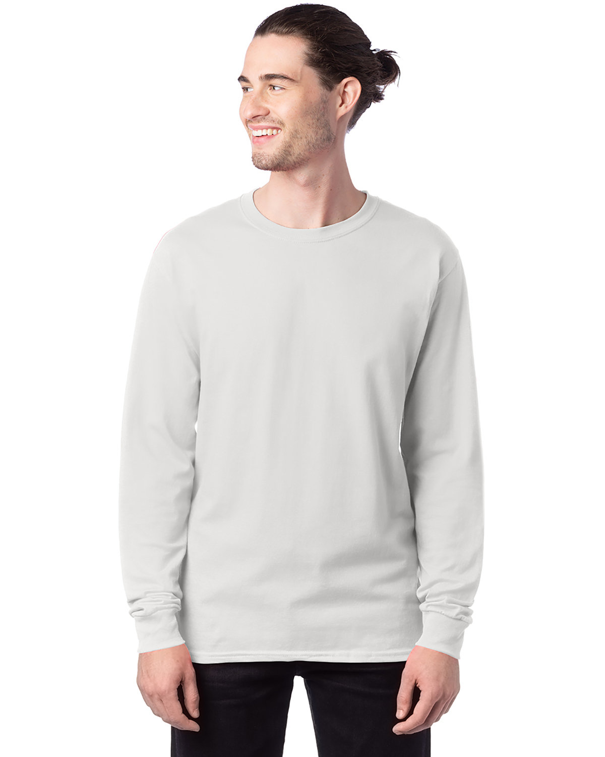 3 Pack Of Hanes 5286 Men's ComfortSoft Long Sleeve T Shirt Stylish T-Shirt - Picture 24 of 24