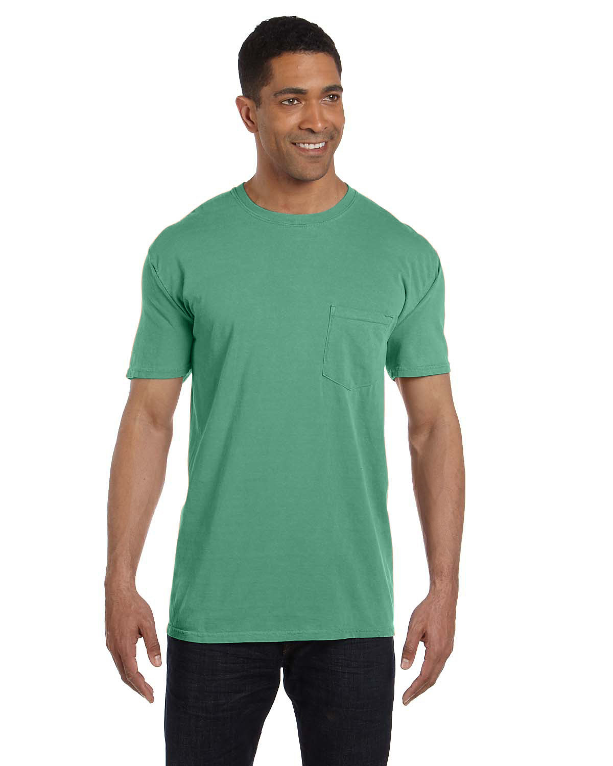 Comfort Colors 6030CC Adult 100% Ring Spun Cotton Heavyweight RS Pocket T-Shirt