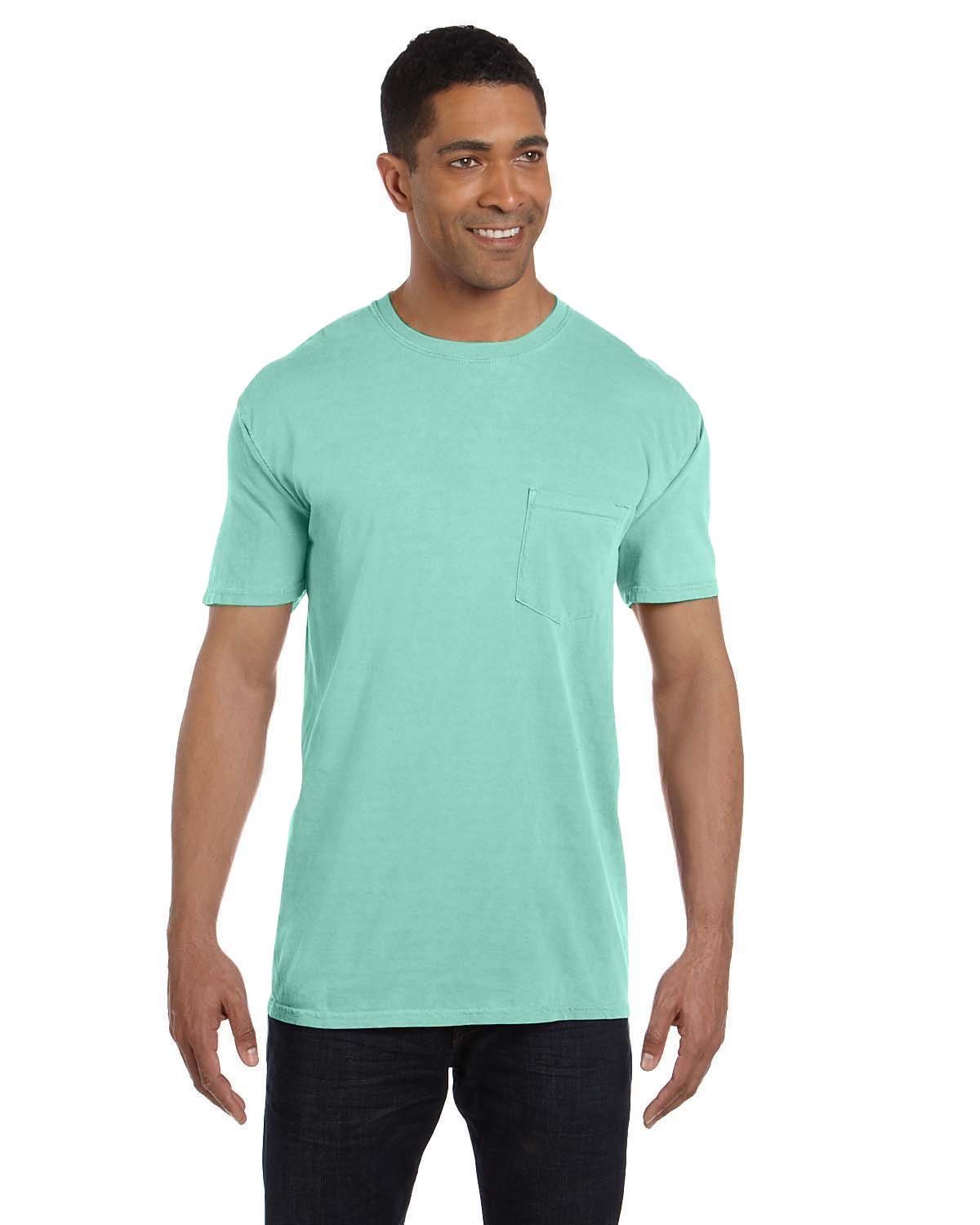 Comfort Colors 6030CC Adult 100% Ring Spun Cotton Heavyweight RS Pocket T-Shirt