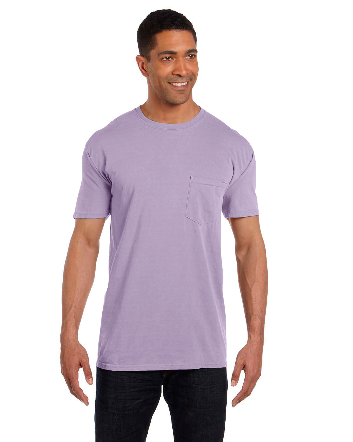 Comfort Colors 6030CC Adult 100% Ring Spun Cotton Heavyweight RS Pocket T-Shirt