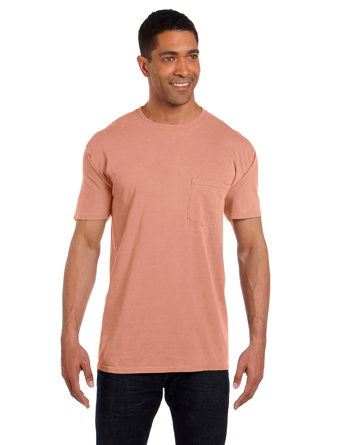 Comfort Colors 6030CC Adult 100% Ring Spun Cotton Heavyweight RS Pocket T-Shirt