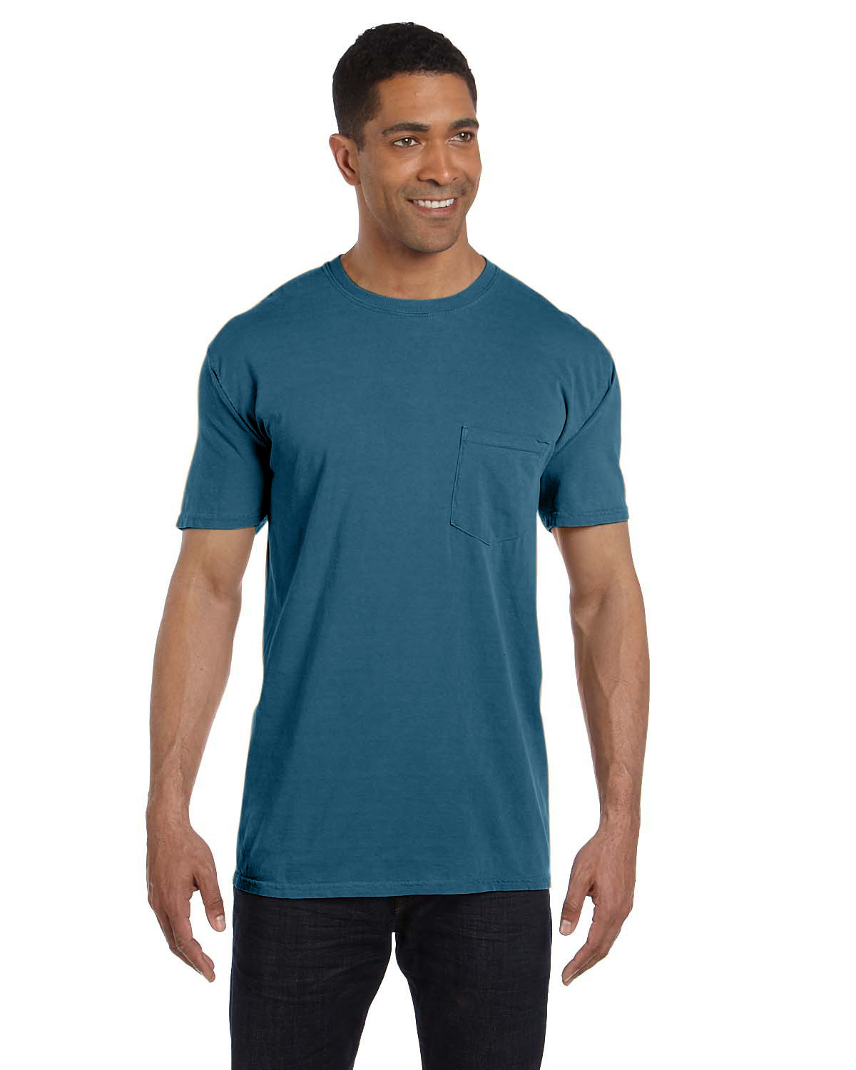 Comfort Colors 6030CC Adult 100% Ring Spun Cotton Heavyweight RS Pocket T-Shirt