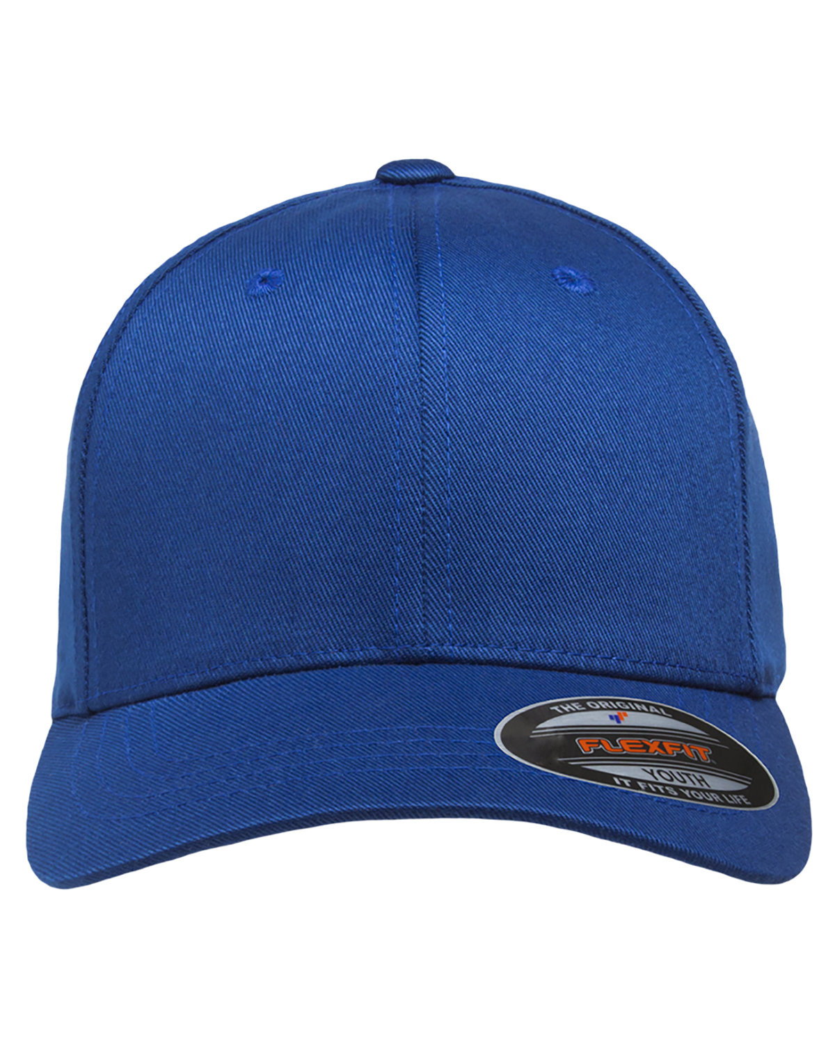 Flexfit ORIGINAL 6277Y Youth Hat 6-Panel Structured Mid Profile Twill Wooly Cap - Picture 5 of 5