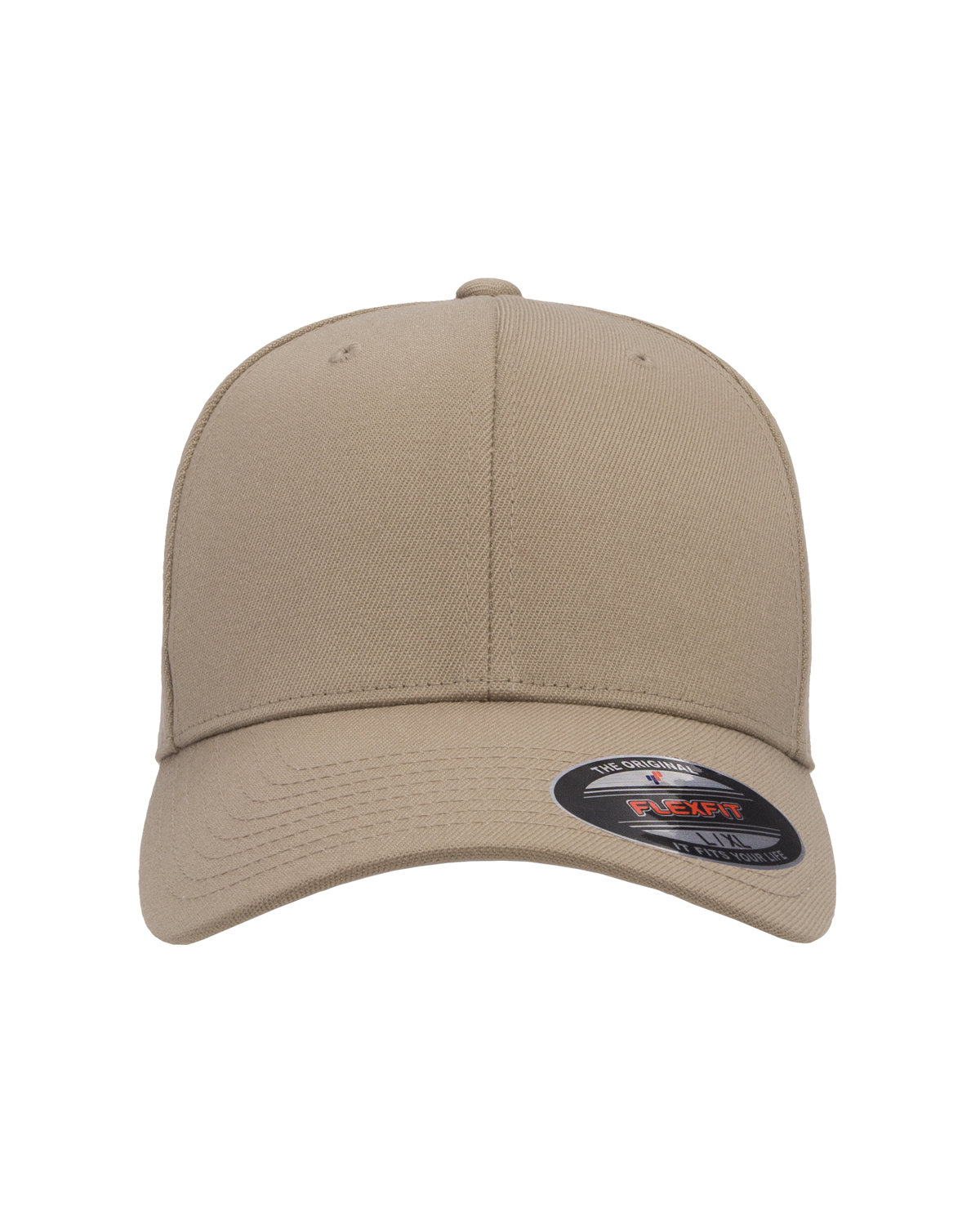 Flexfit ORIGINAL 6477 Adult 6-Panel Structured Mid Profile Hat Wool Blend Cap - Picture 8 of 14