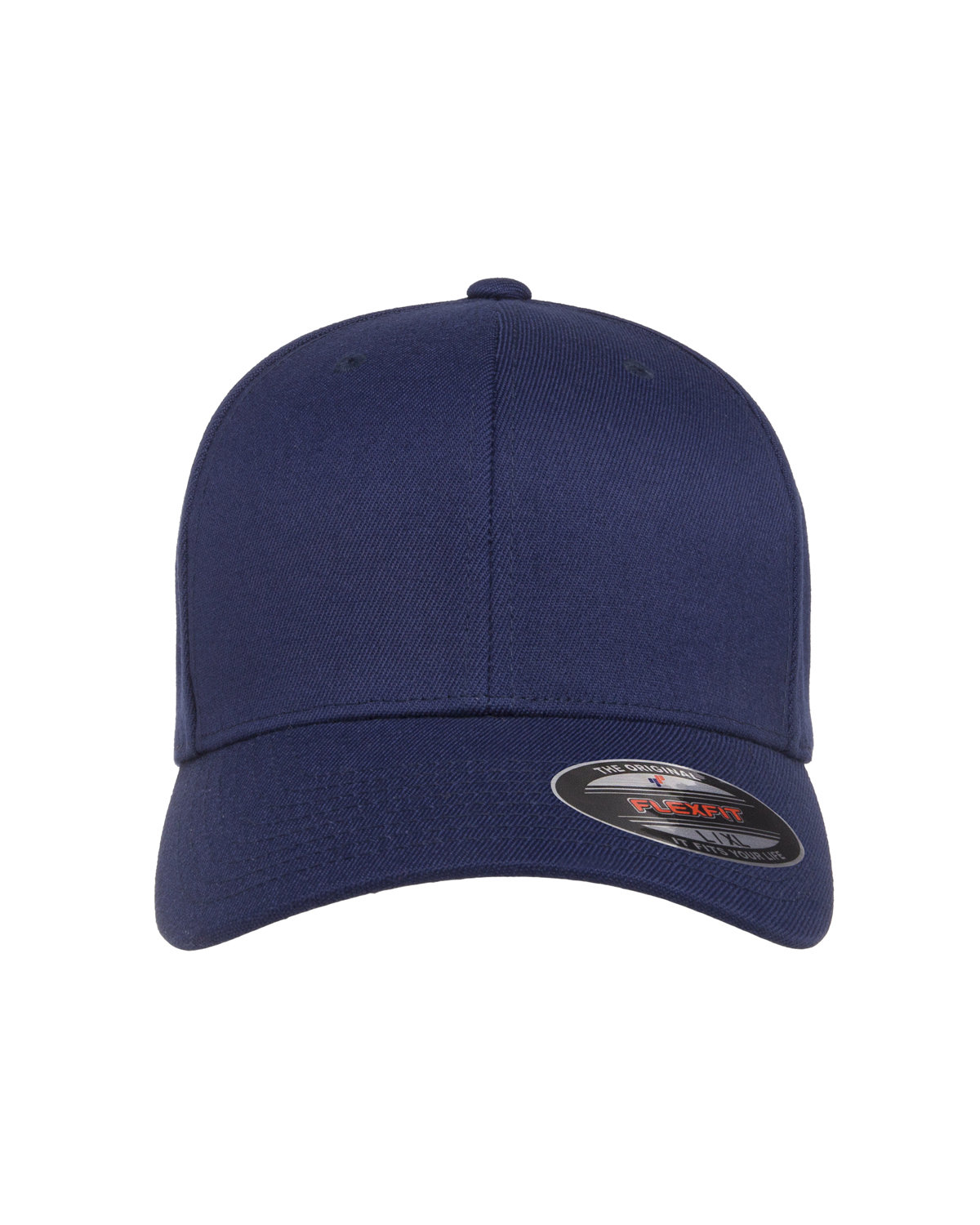 Flexfit ORIGINAL 6477 Adult 6-Panel Structured Mid Profile Hat Wool Blend Cap - Picture 10 of 14