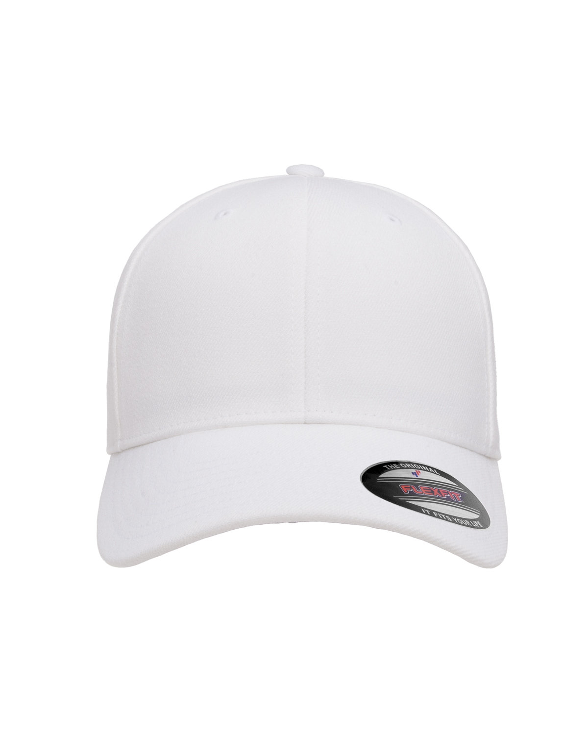 Flexfit ORIGINAL 6477 Adult 6-Panel Structured Mid Profile Hat Wool Blend Cap - Picture 14 of 14