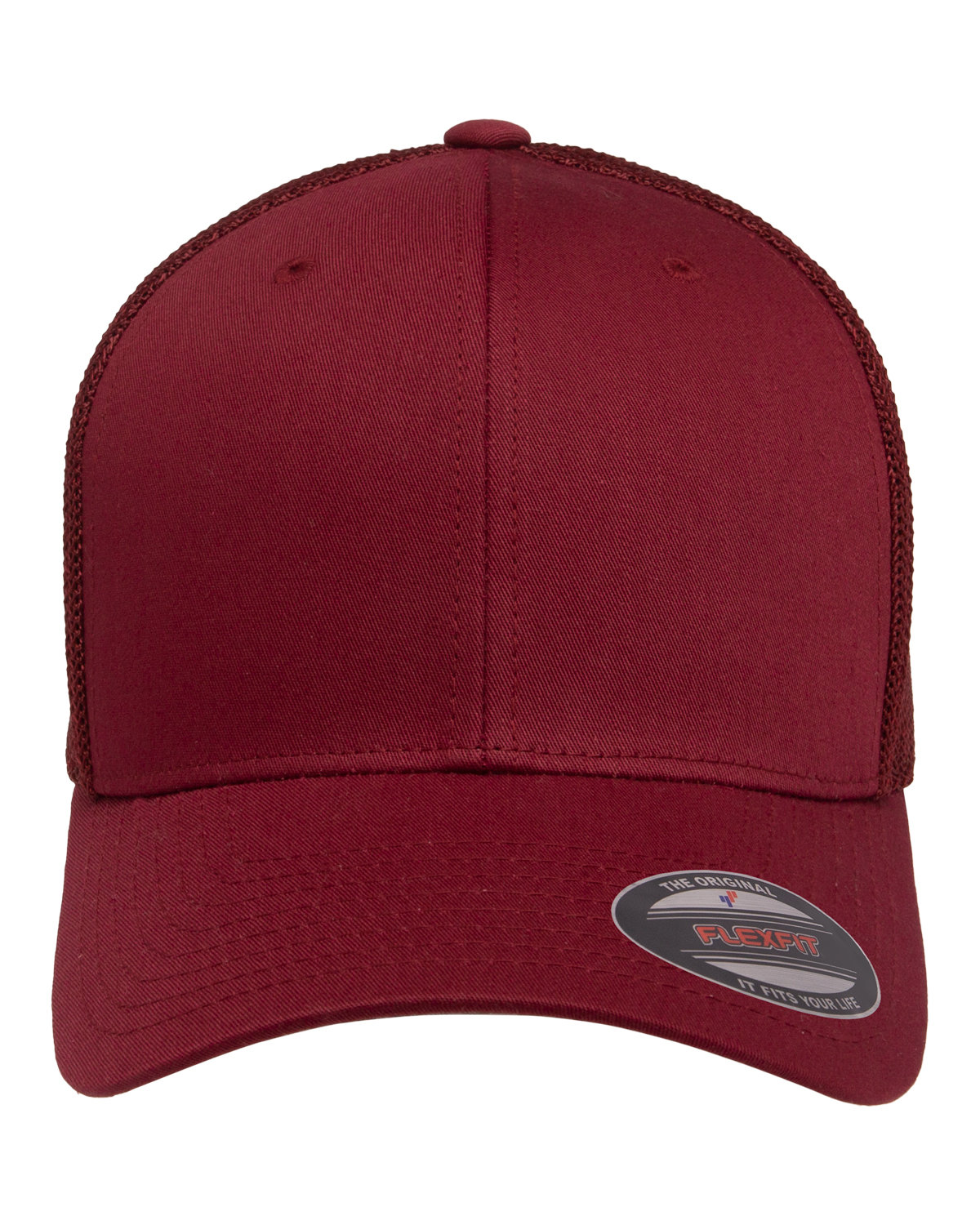Flexfit 6511 Adult Hat 6-Panel Structured Mid Profile One Size Trucker Cap - Picture 14 of 26
