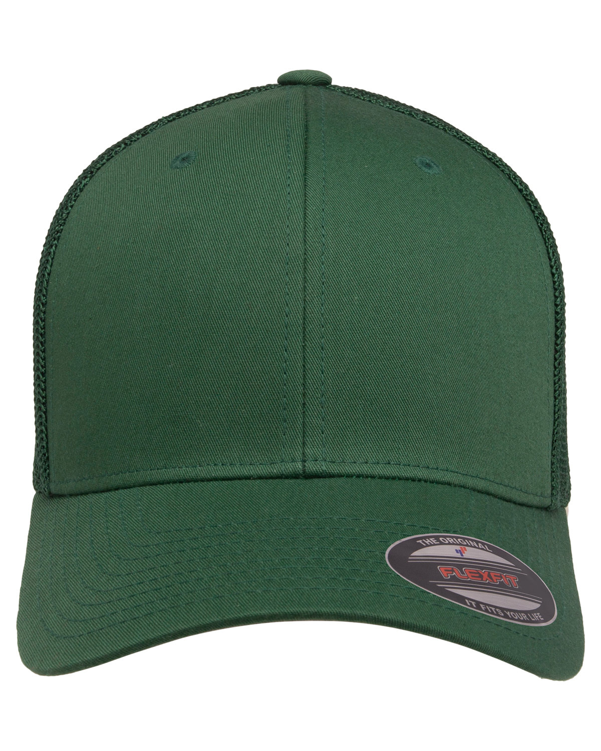 Flexfit 6511 Adult Hat 6-Panel Structured Mid Profile One Size Trucker Cap - Picture 16 of 26
