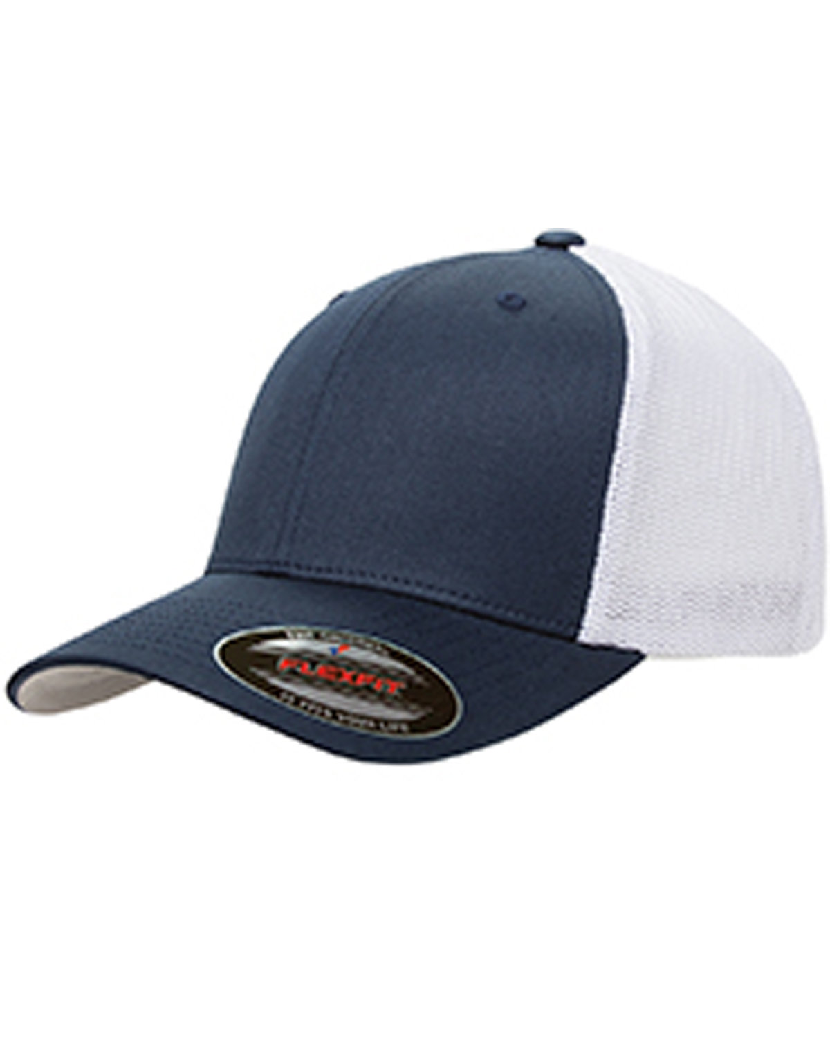 Flexfit 6511 Adult Hat 6-Panel Structured Mid Profile One Size Trucker Cap - Picture 19 of 26