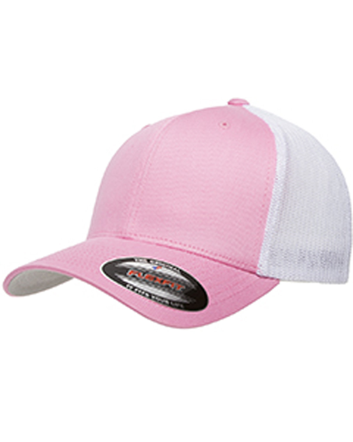 Flexfit 6511 Adult Hat 6-Panel Structured Mid Profile One Size Trucker Cap - Picture 20 of 26