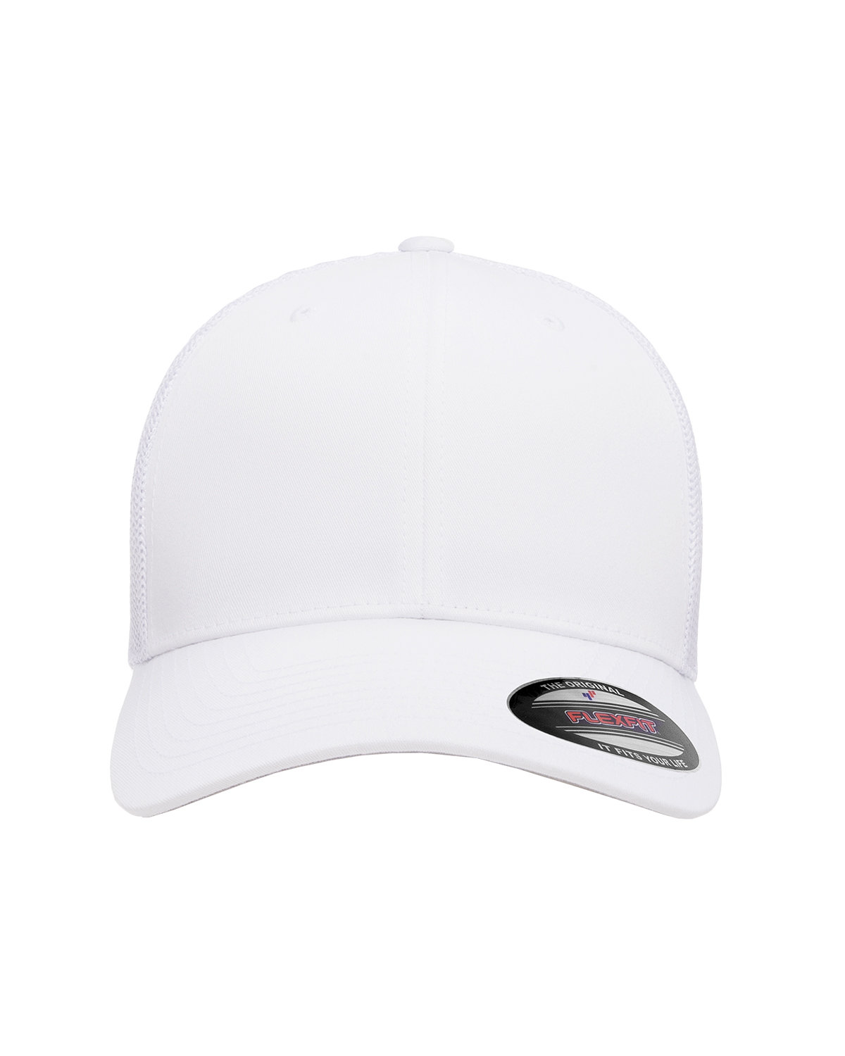 Flexfit 6511 Adult Hat 6-Panel Structured Mid Profile One Size Trucker Cap - Picture 26 of 26