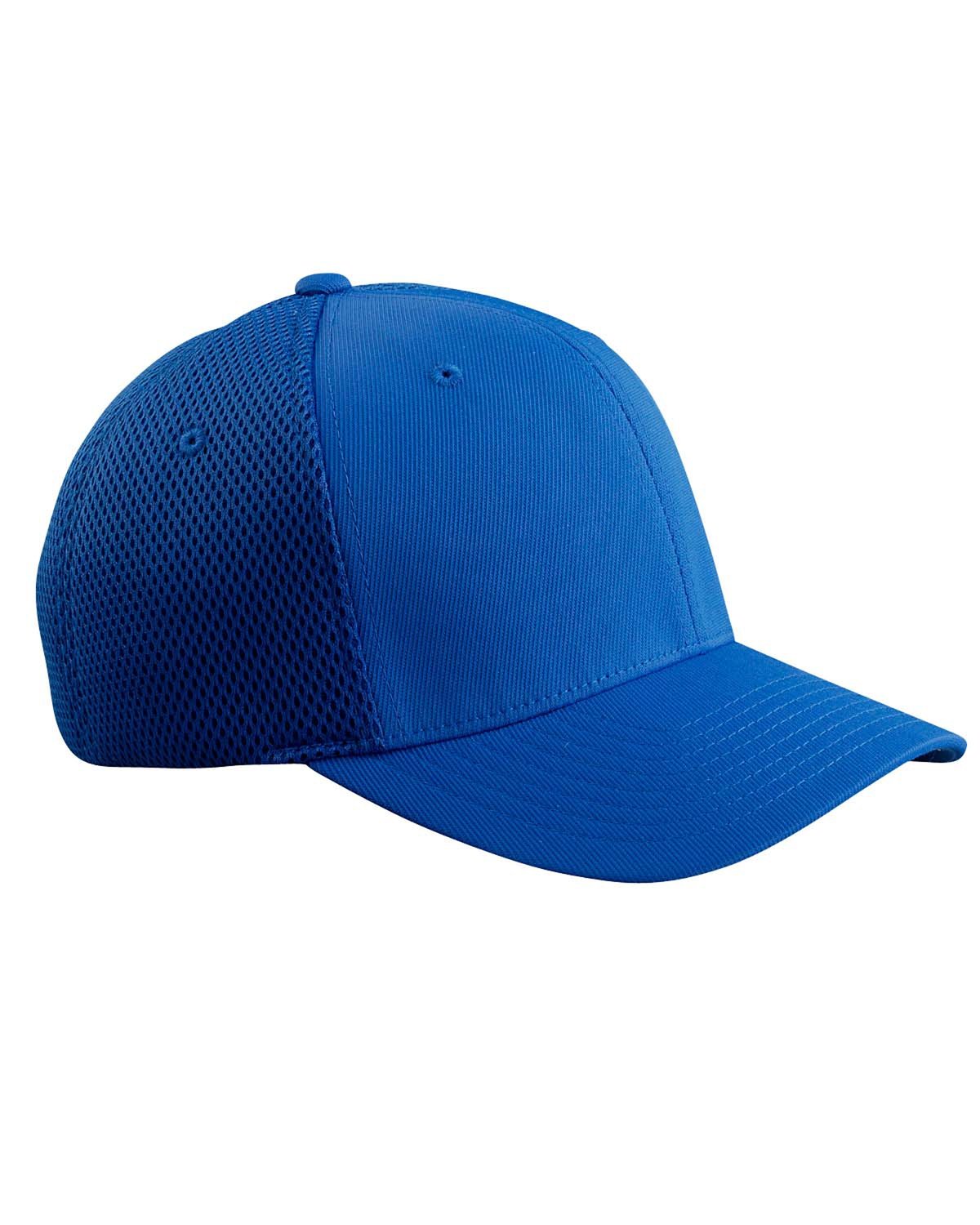2 Pack Of Flexfit 6533 Adult 6 Panel Mid Profile Hat Ultrafibre & Airmesh Cap - Picture 10 of 11
