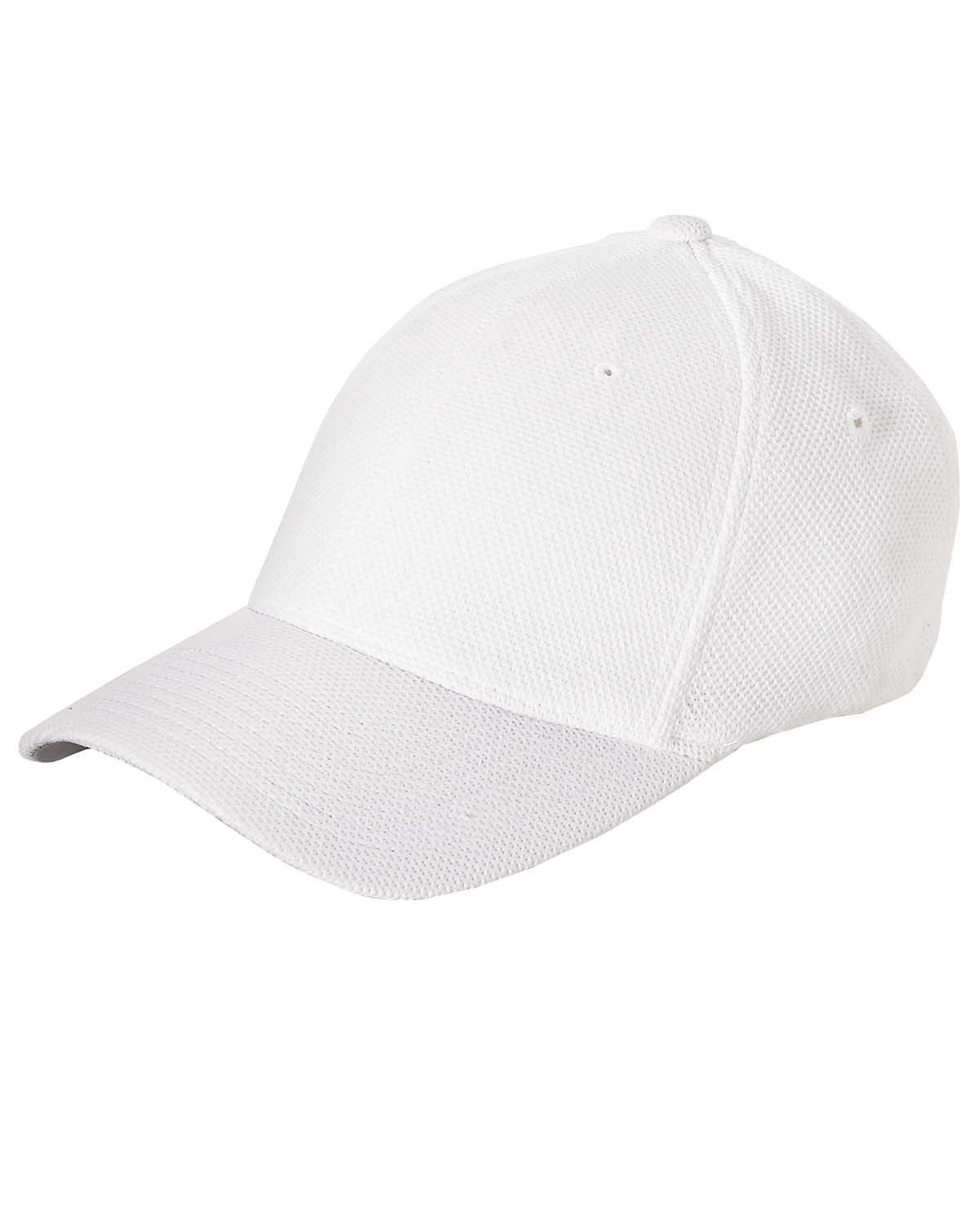 2 Pack Of Flexfit 6577CD Adult 6 Panel Mid Profile Hat Cool & Dry Pique Mesh Cap - Picture 7 of 7