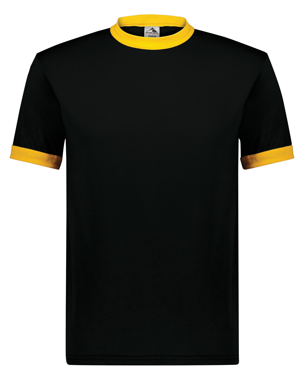 Augusta Sportswear 710 Adult Poly/Cotton Short Sleeve Ringer Stylish T-Shirt - Picture 9 of 26