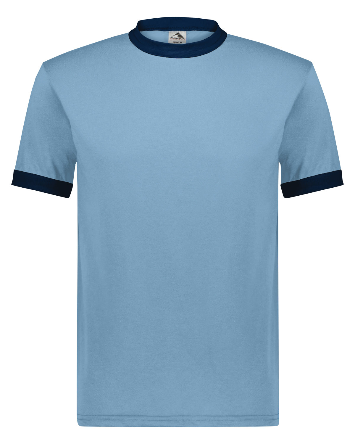 Augusta Sportswear 710 Adult Poly/Cotton Short Sleeve Ringer Stylish T-Shirt - Picture 12 of 26