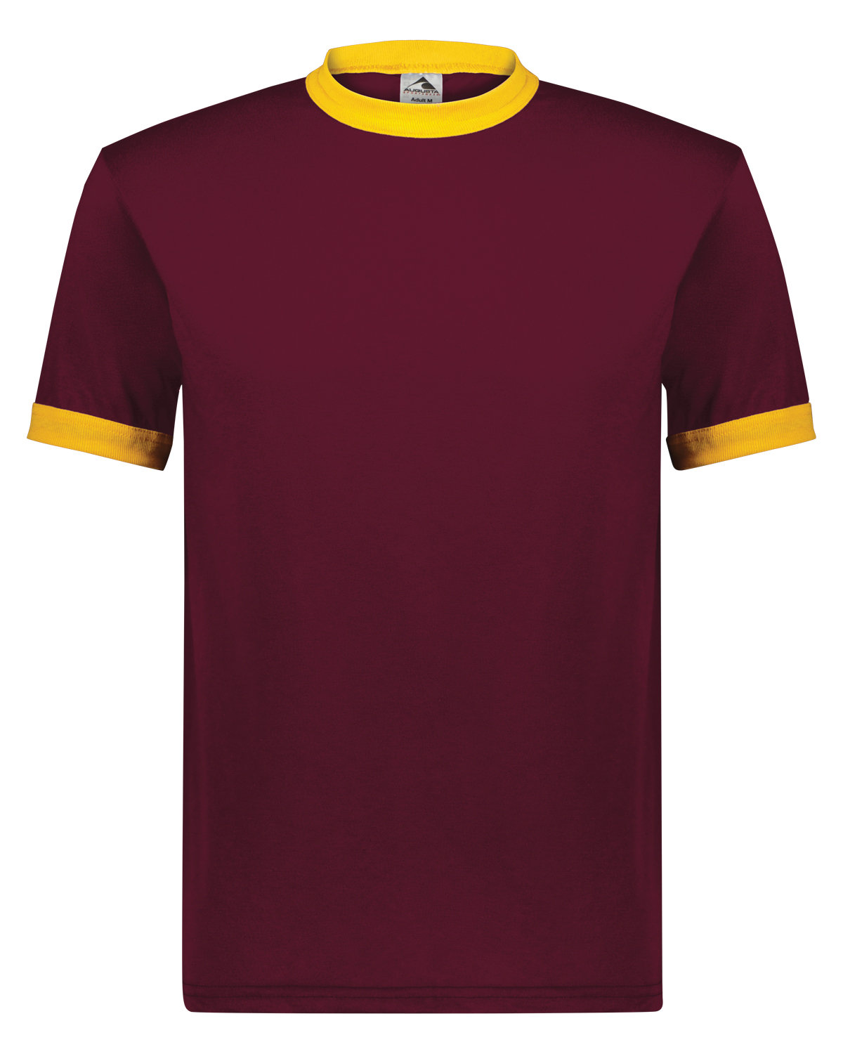 Augusta Sportswear 710 Adult Poly/Cotton Short Sleeve Ringer Stylish T-Shirt - Picture 13 of 26