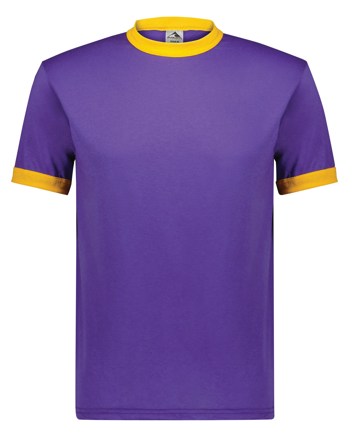 Augusta Sportswear 710 Adult Poly/Cotton Short Sleeve Ringer Stylish T-Shirt - Picture 16 of 26