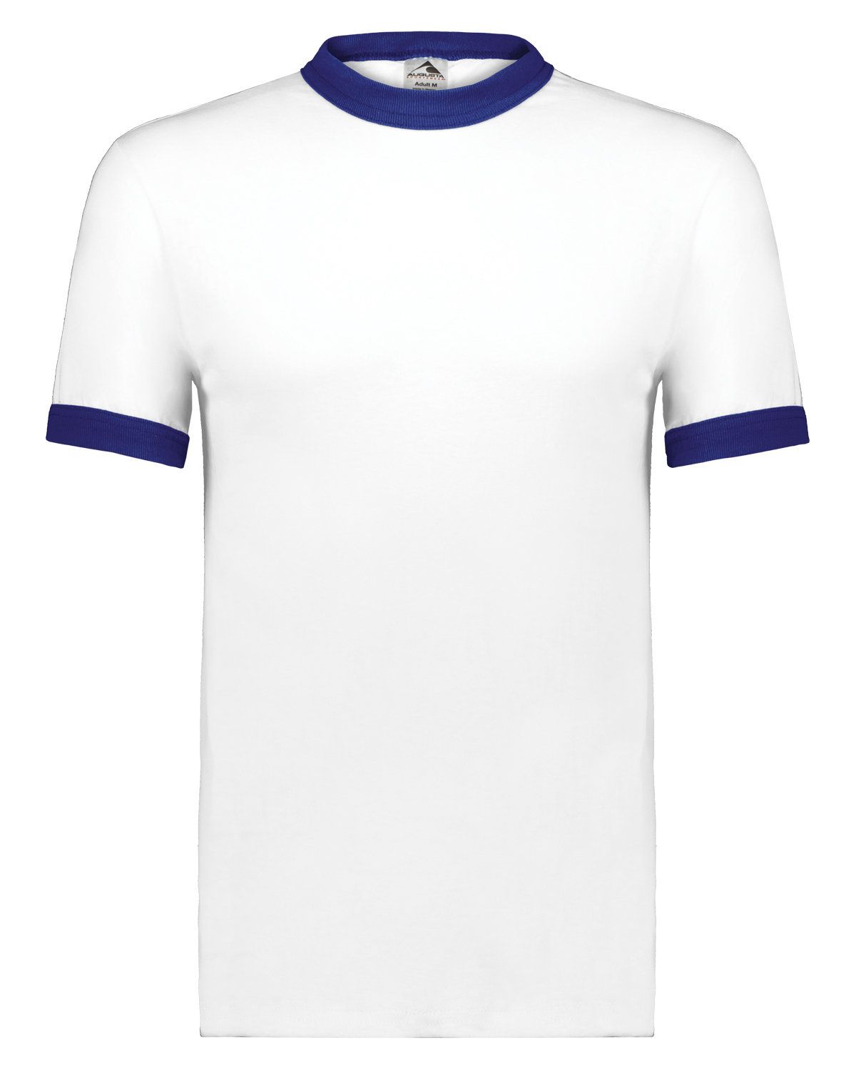Augusta Sportswear 710 Adult Poly/Cotton Short Sleeve Ringer Stylish T-Shirt - Picture 24 of 26