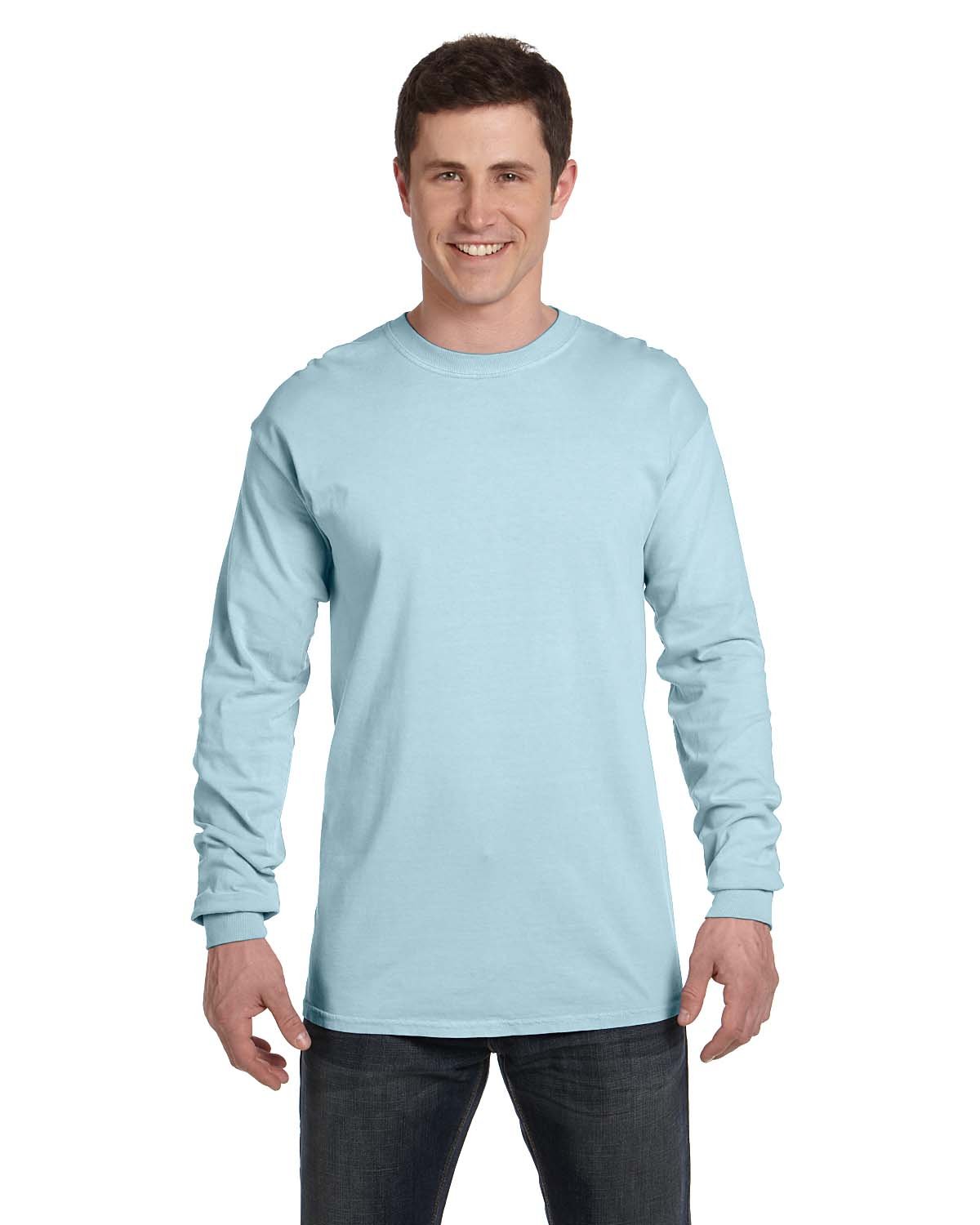 Comfort Colors C6014 Adult 100% USA Cotton Heavyweight RS Long Sleeve T-Shirt - Picture 13 of 57