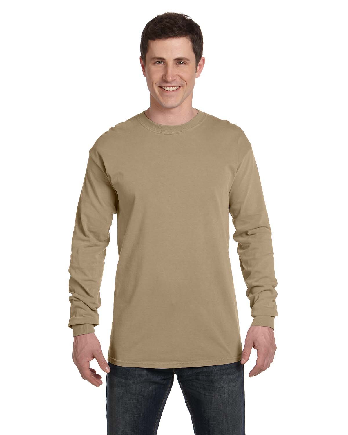 Comfort Colors C6014 Adult 100% USA Cotton Heavyweight RS Long Sleeve T-Shirt - Picture 32 of 57